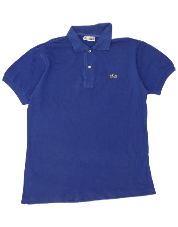 Polo LACOSTE para hombre talla 4 algodón azul medio