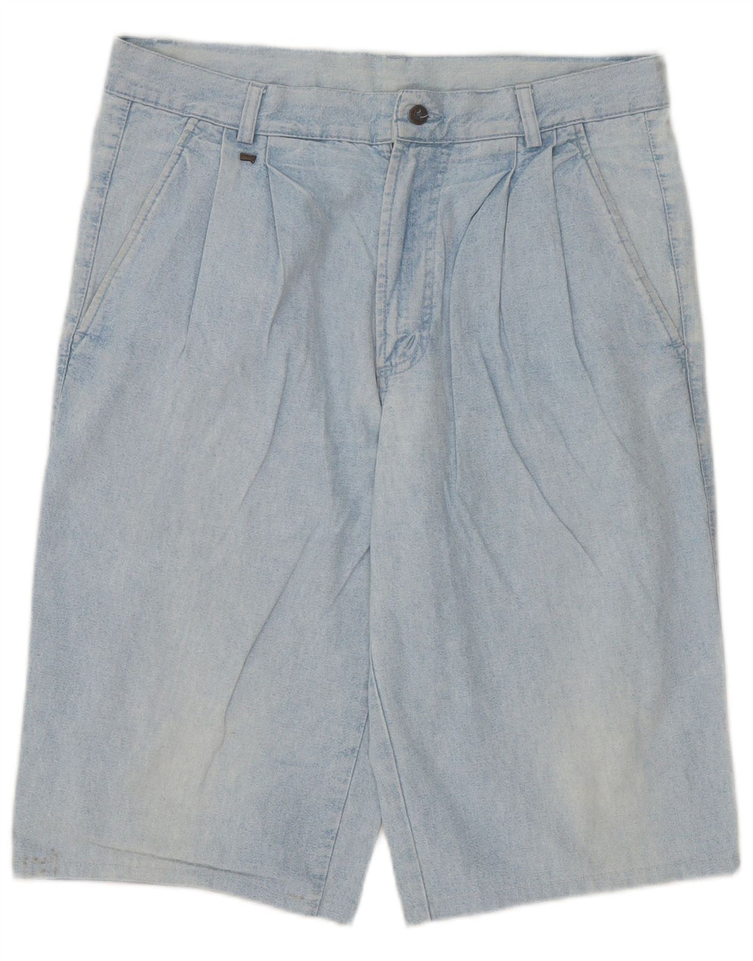 Carrera Mens Pegged Denim Shorts W32 Azul Medio