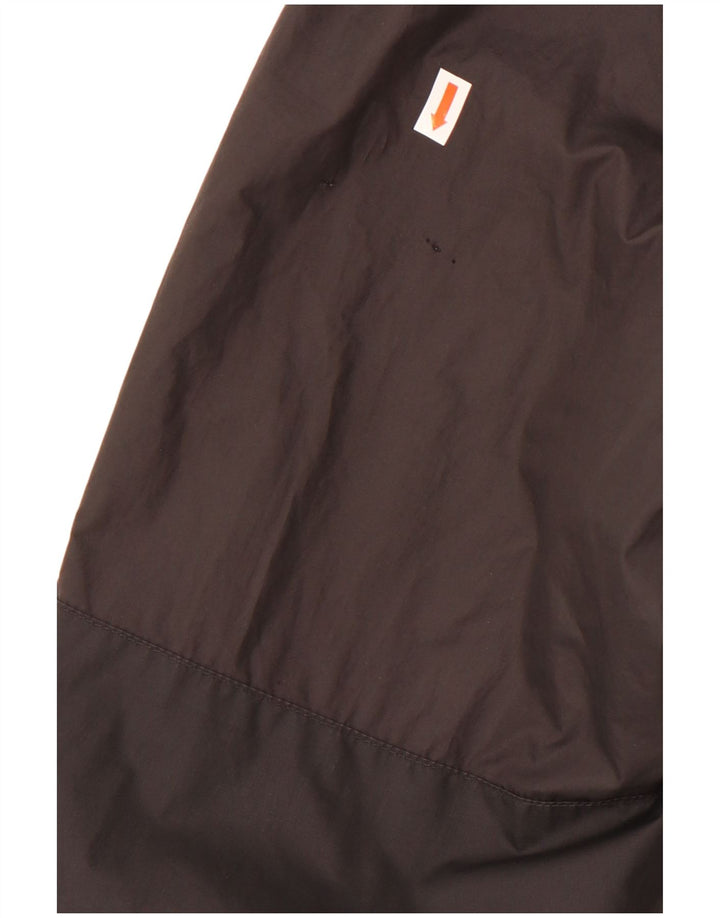 Nike - Chaqueta cortavientos con capucha Therma-Fit para mujer, talla 40, talla M, color negro
