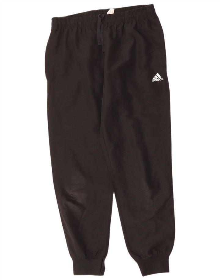 ADIDAS Hombre Chándal Pantalones Joggers Medio Negro Poliéster