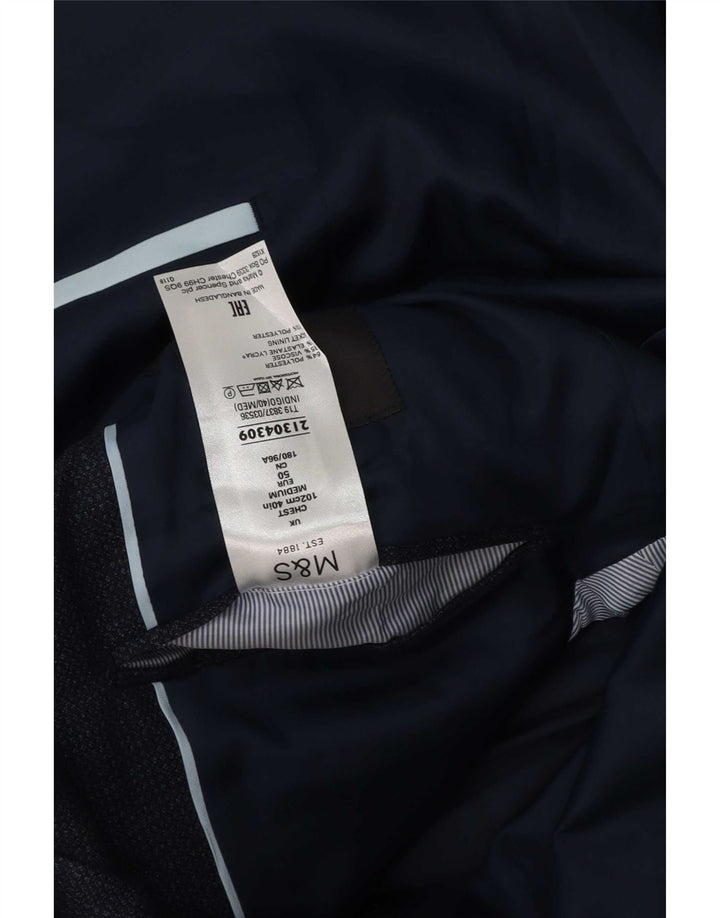 Marks & Spencer Chaqueta tipo blazer de 2 botones para hombre UK 40 Azul marino mediano