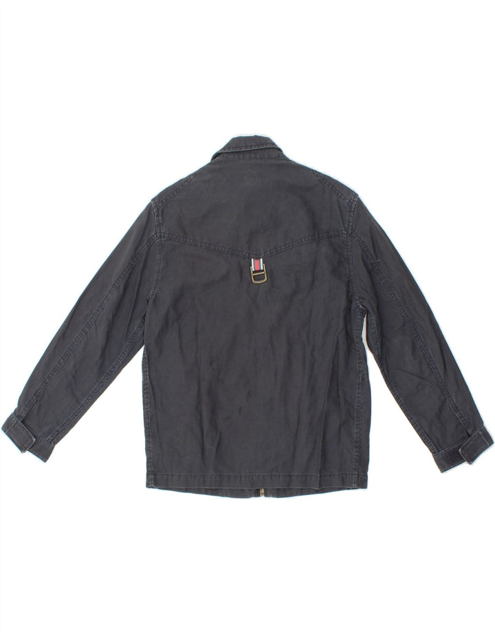CALVIN KLEIN JEANS Girls Utility Jacket 9-10 Years Grey Cotton Vintage Calvin Klein Jeans and Second-Hand Calvin Klein Jeans from Messina Hembry 
