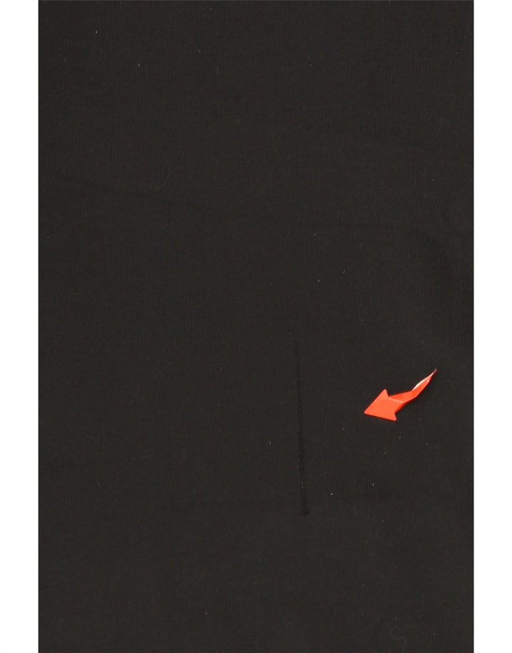 Adidas Pantalones de chándal para mujer UK 12 Medium Negro Poliéster