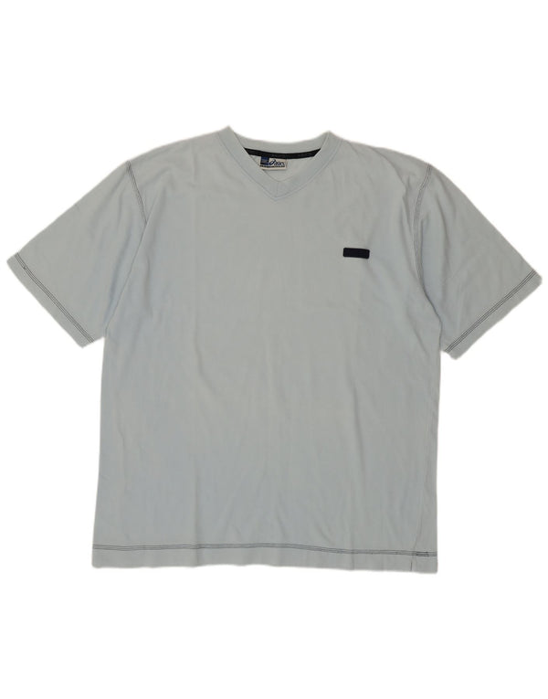 Camiseta Asics Hombre Top 2XL Algodón Azul