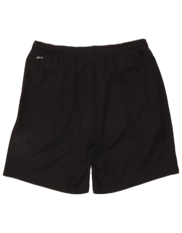 PUMA Pantalones cortos deportivos para hombre mediano negro