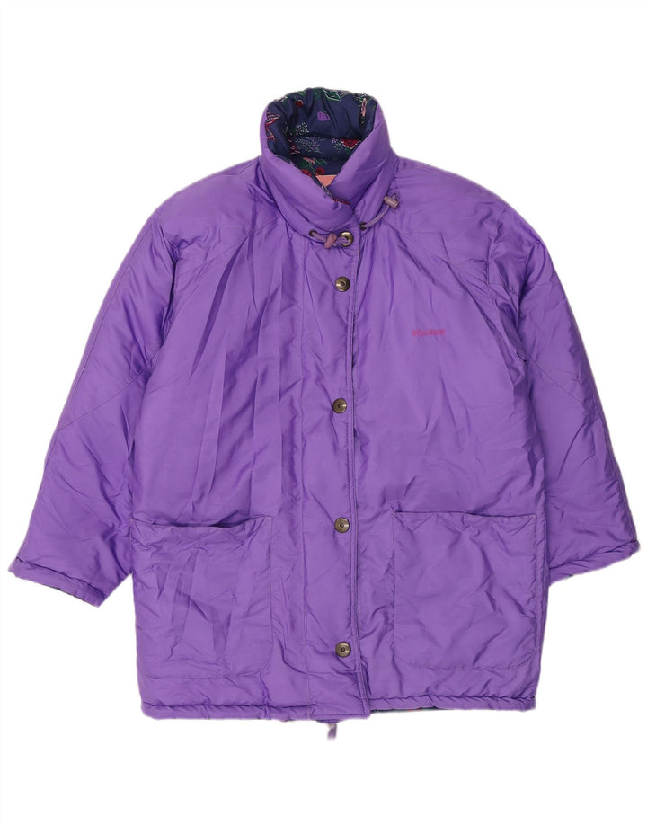 Stratos Chaqueta de esquí reversible de gran tamaño para mujer EU 44 XL Poliéster morado