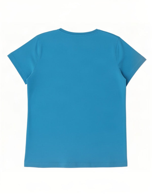 Nike Camiseta Slim Fit Graphic para Mujer UK 40 XL Algodón Azul