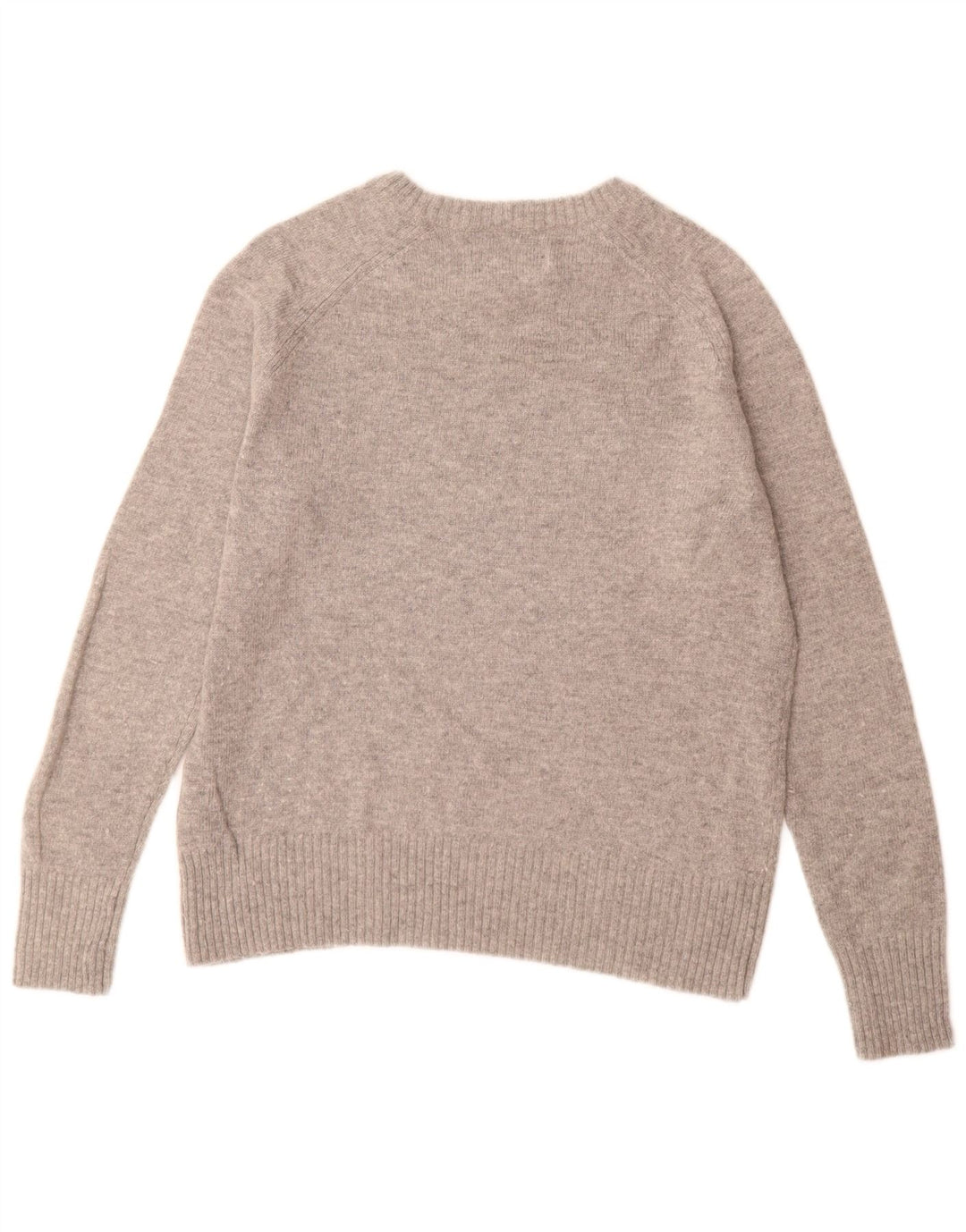 Superdry Jersey con cuello barco para mujer, talla 44, nailon gris medio