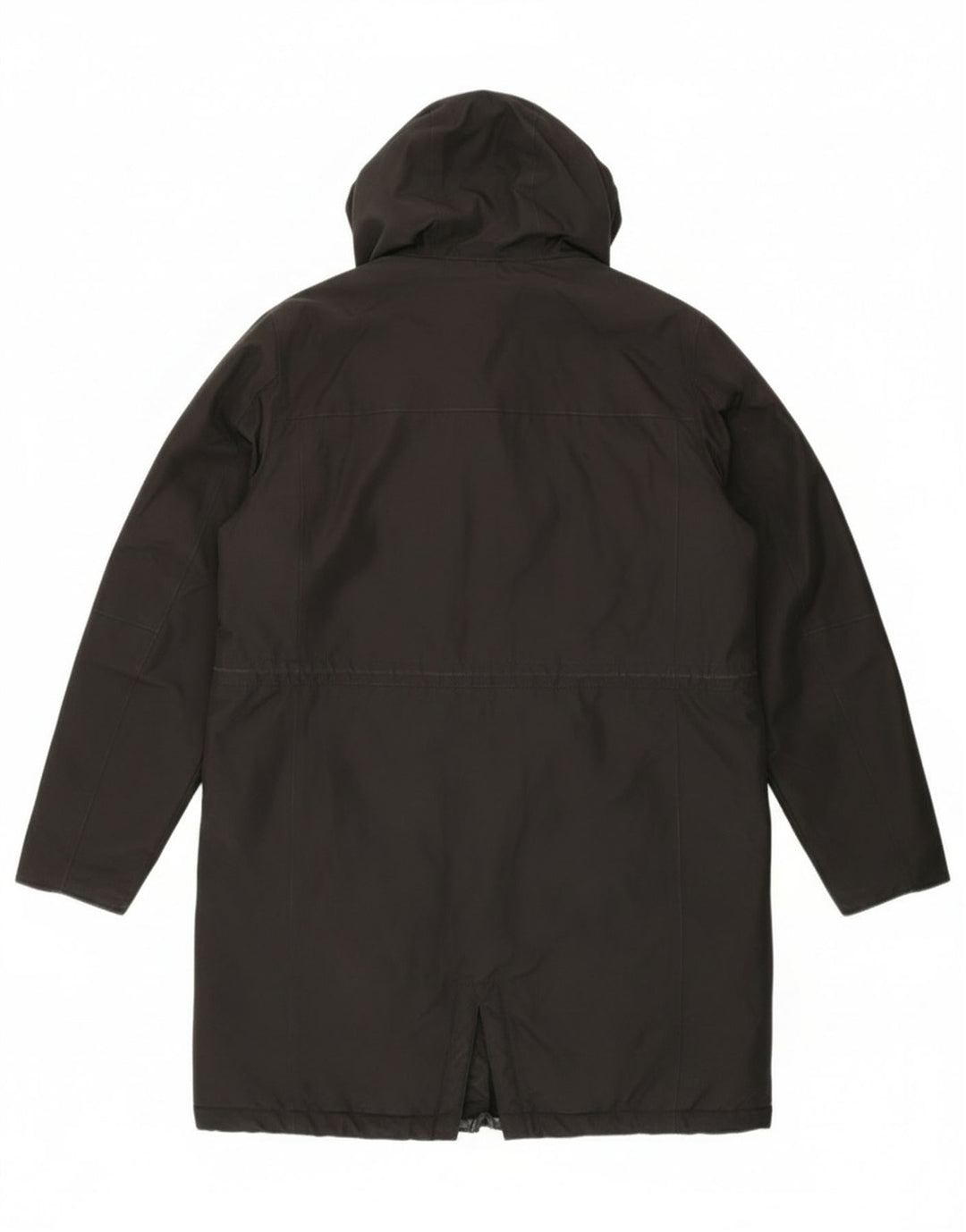 Helly Hansen Parka con capucha para mujer, talla 44, nailon negro grande