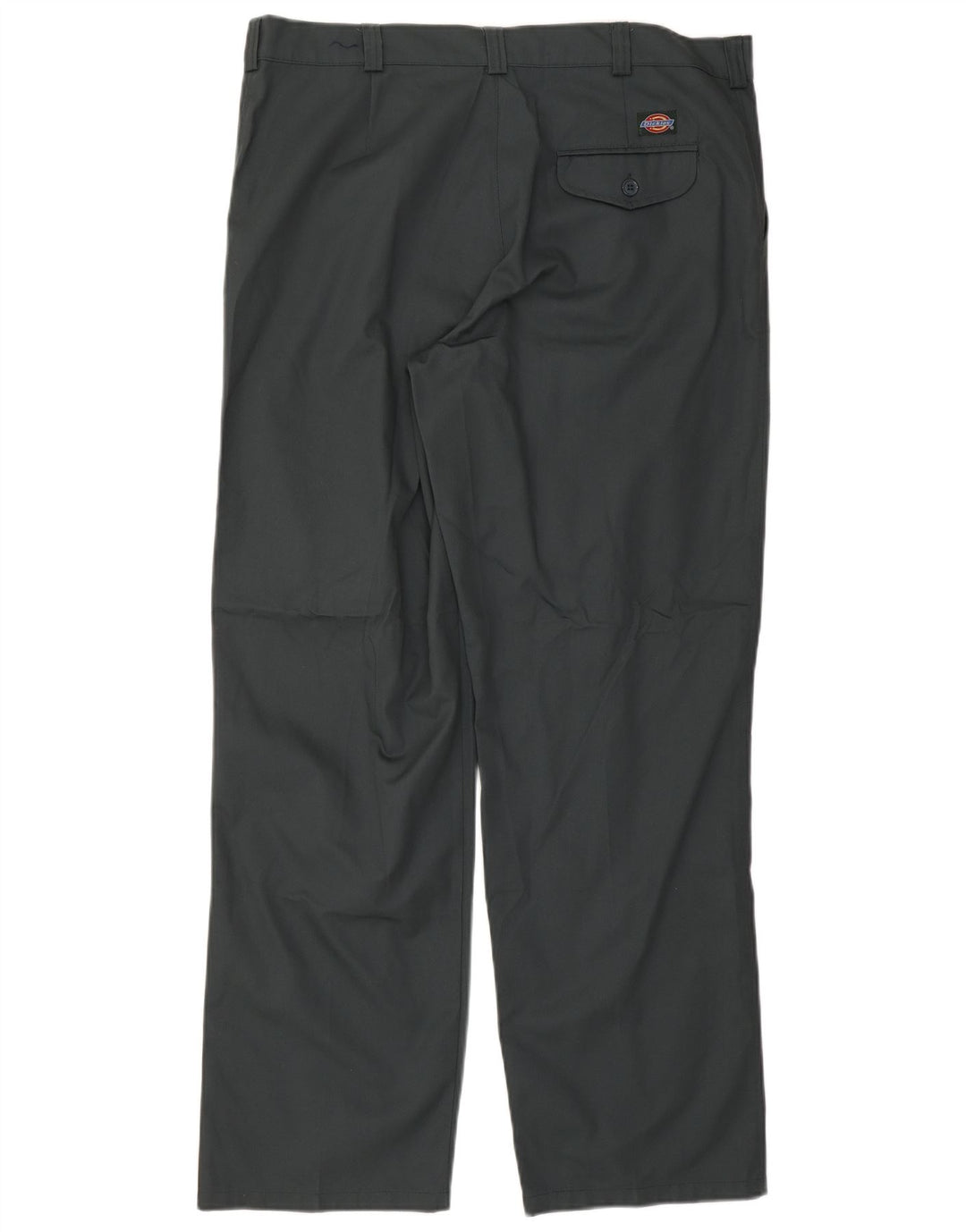 Dickies Pantalón chino recto para hombre W40 L30 Poliéster verde