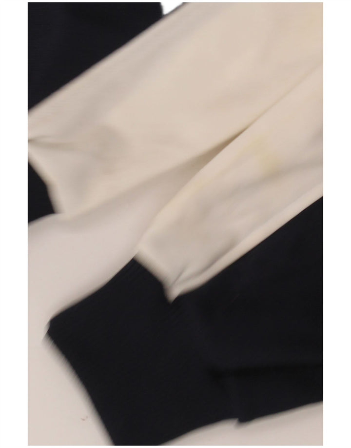 Diadora Hombre Chaqueta De Chándal Con Gráfico Grande Azul Poliéster Color Block