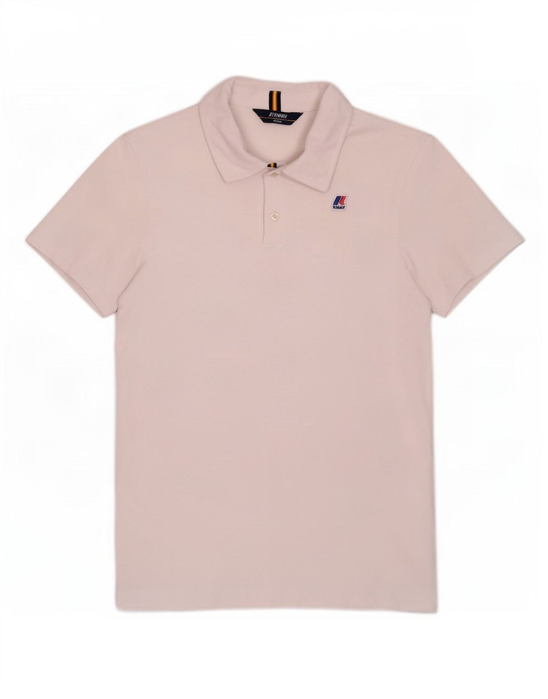Polo K-Way Hombre Algodón Blanco Mediano