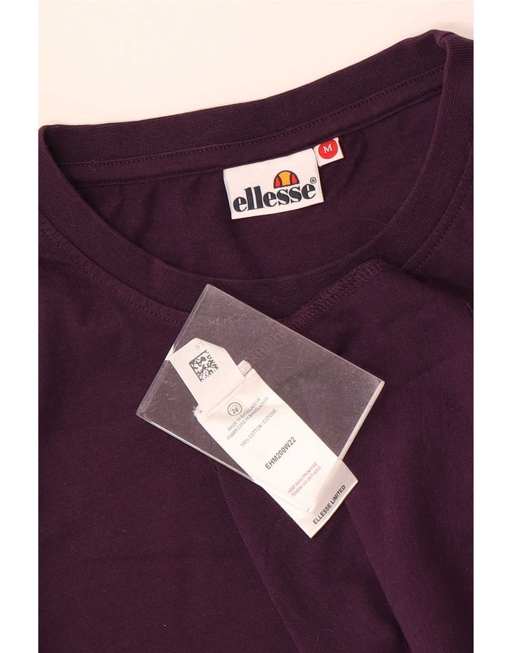 Camiseta Ellesse Hombre Top Medium Morado Algodón