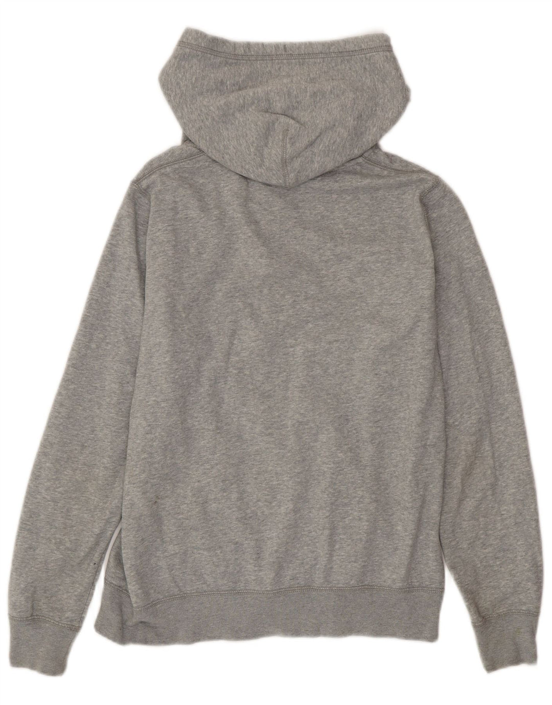 NIKE - Sudadera con capucha y cremallera para mujer, talla 40, talla grande, algodón gris