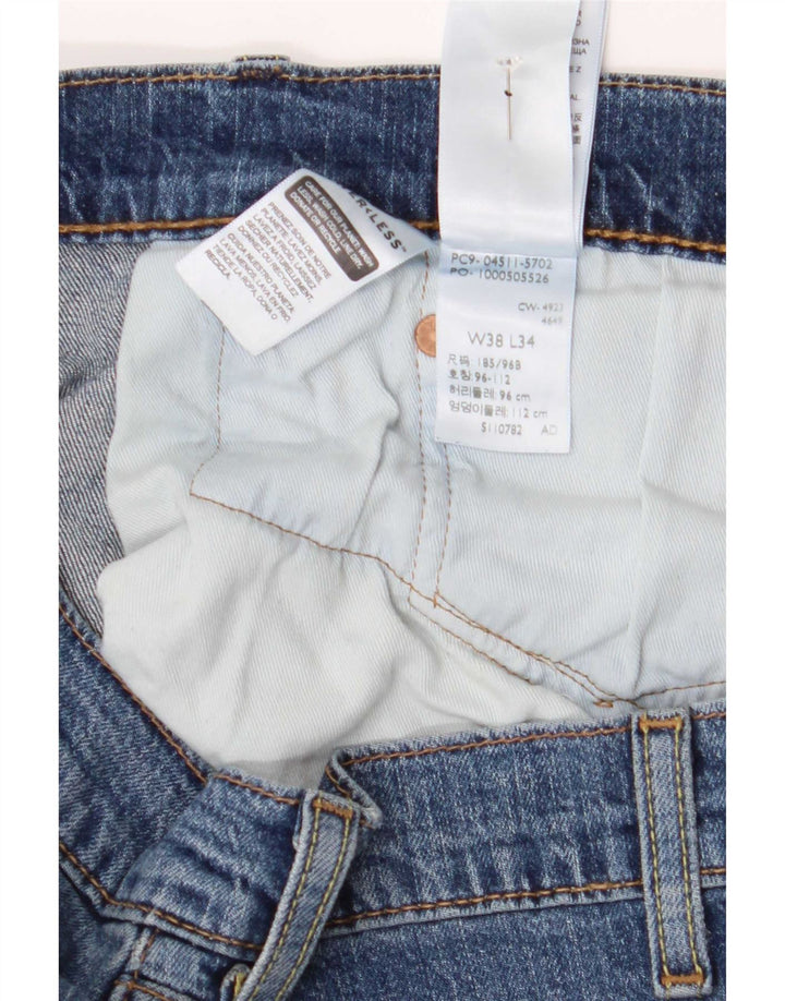 Levi's Hombre 511 Slim Jeans W38 L34 Algodón Azul