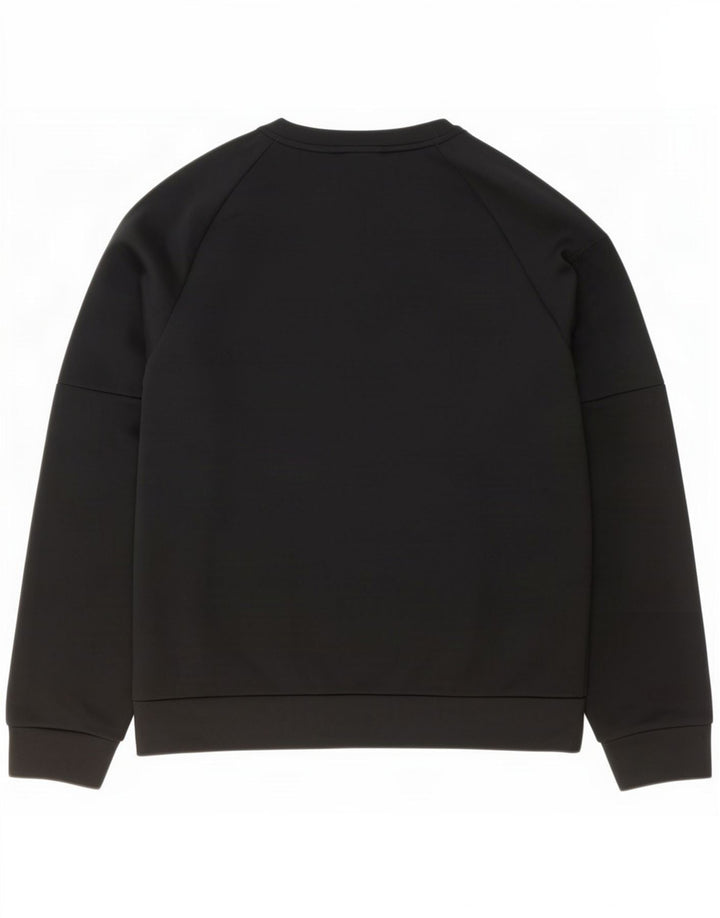 Nike Hombre Therma-Fit Sudadera Jumper Medium Negro Poliéster
