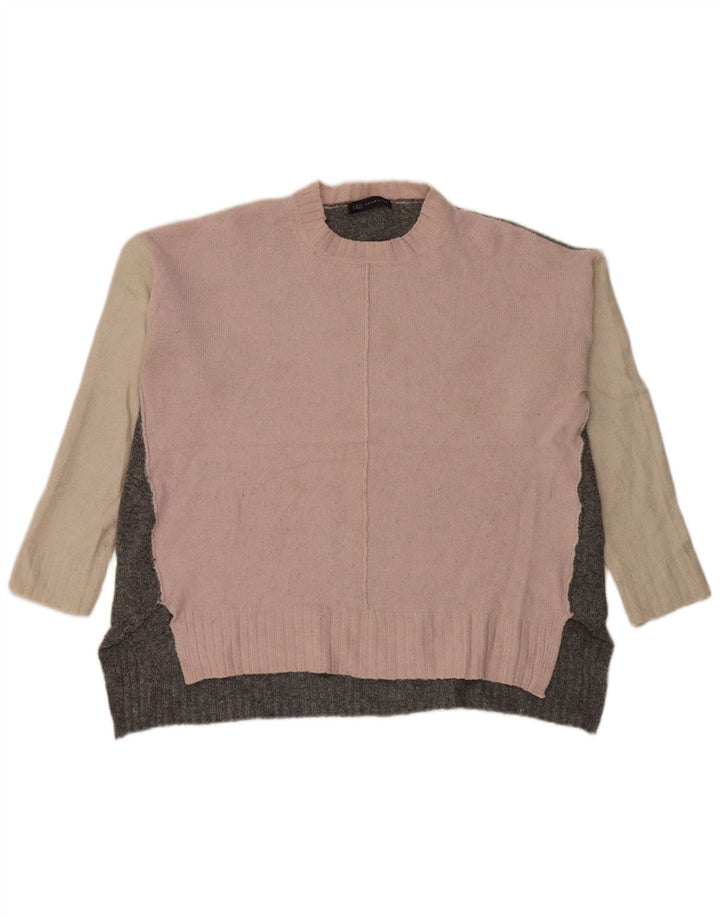 Marks & Spencer - Jersey de cuello redondo para mujer, talla 40, color gris