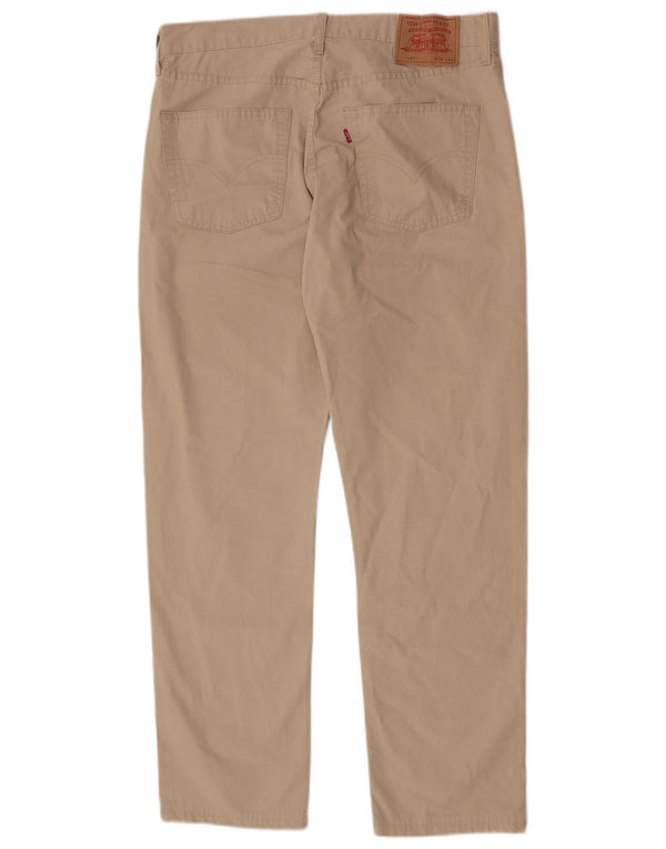 Levi's Hombre 551 Pantalones Casuales Rectos W36 L28 Algodón Beige