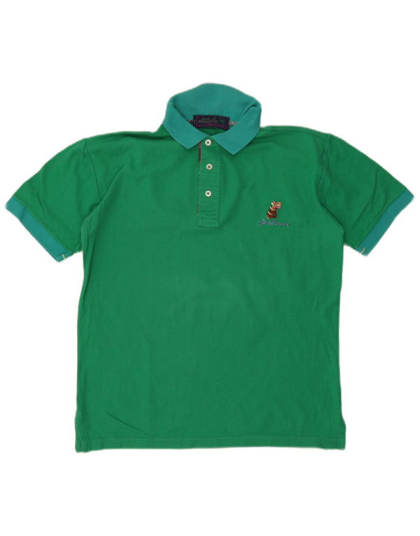 Best Company Polo De Rugby Para Hombre Algodón Verde Medio