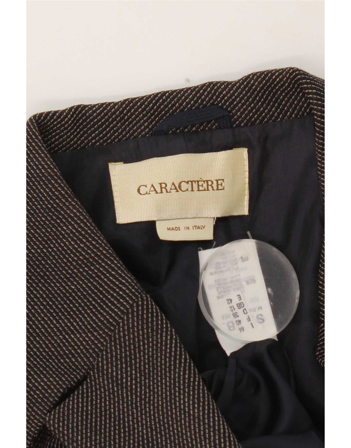 Caractere Chaqueta tipo blazer con doble botonadura para mujer UK 40 Gris medio