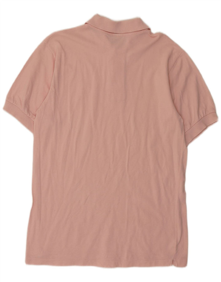 Polo Diadora Hombre Algodón Rosa Medio