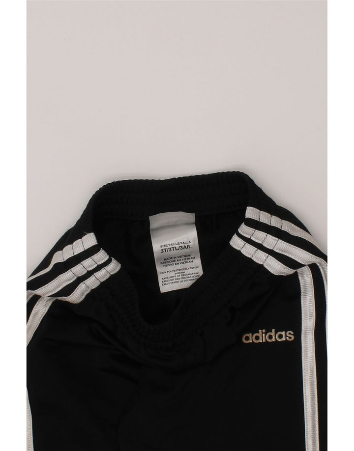 Adidas Pantalón Chándal Niño 2-3 Años Negro Poliéster