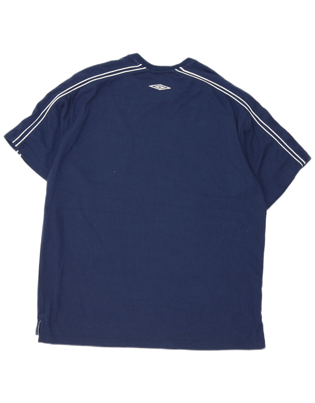 Camiseta Umbro Hombre Top XL Azul Marino Poliéster