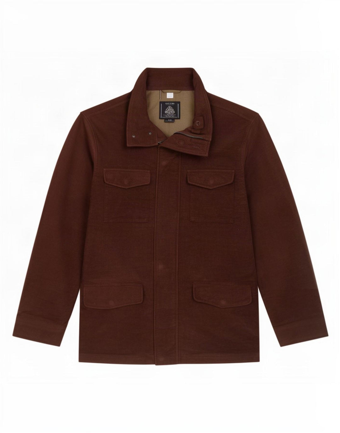 Marks & Spencer Chaqueta utilitaria para hombre UK 38 Algodón marrón medio