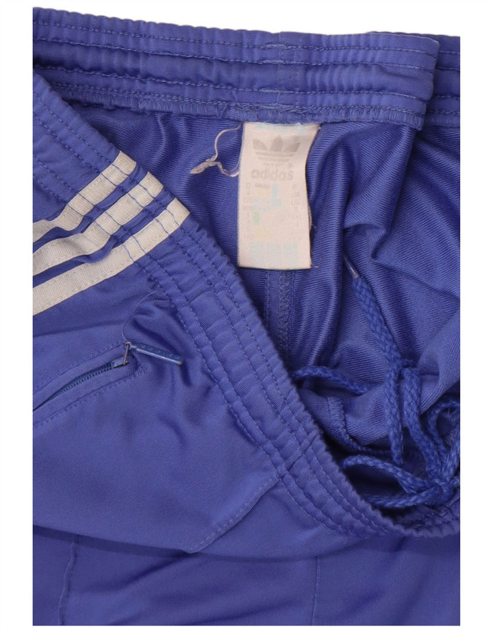 Adidas Pantalones de chándal para hombre UK 36/38 Small Azul Poliéster