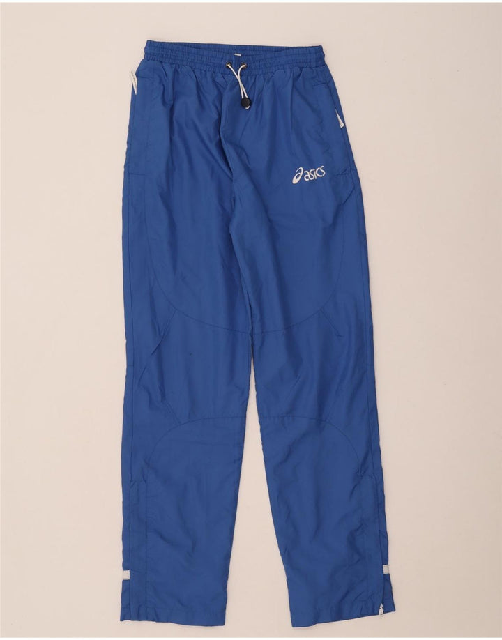 Pantalón De Chándal Asics Hombre Azul Medio Colorblock Poliéster