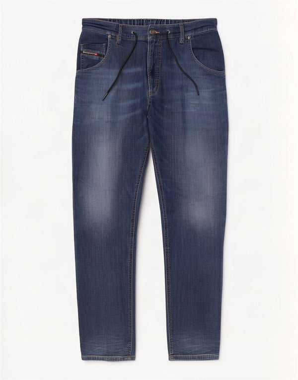 Diesel Hombre Krooley- Jogg Tapered Jeans W32 L32 Algodón Azul