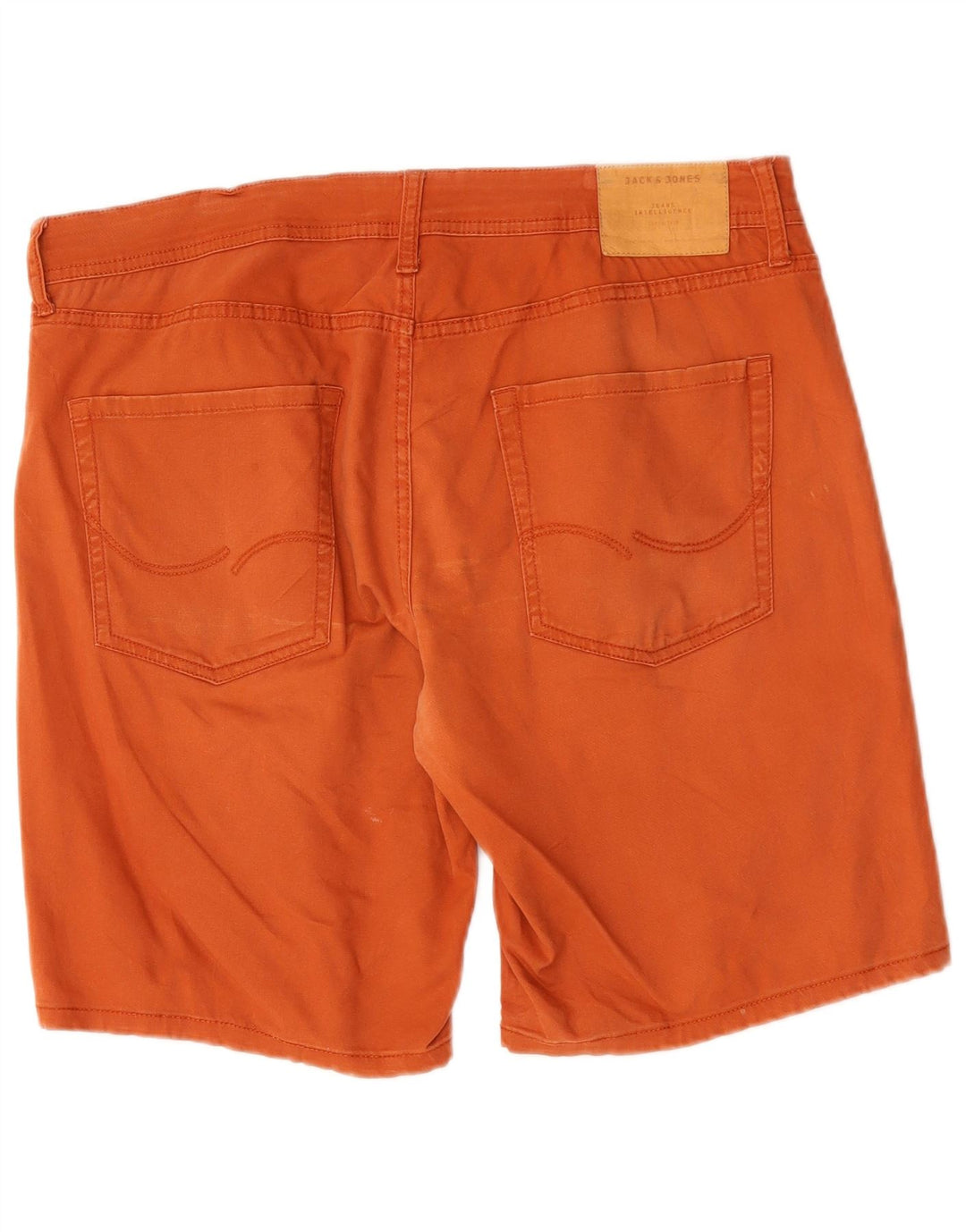 Jack & Jones Pantalones cortos casuales para hombre W38 XL Naranja