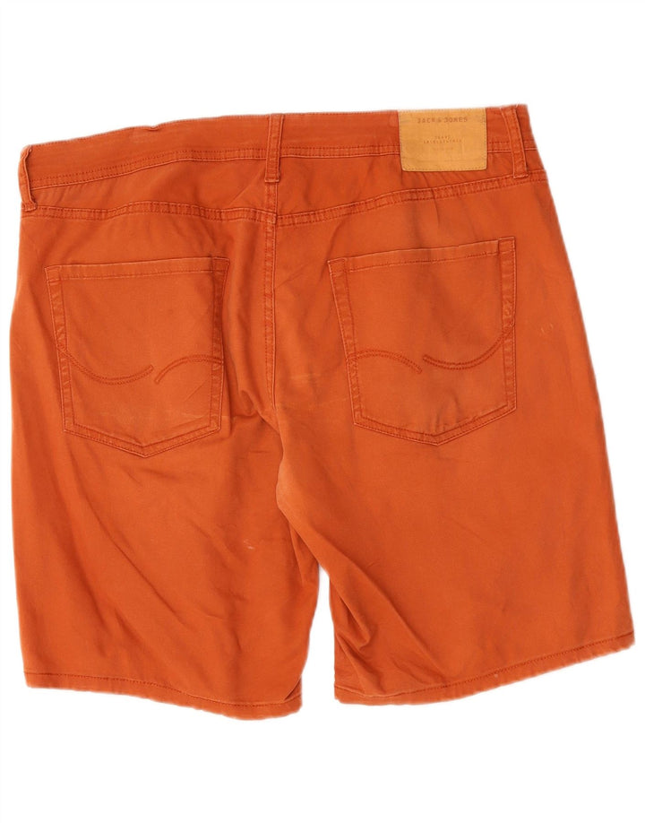 Jack & Jones Pantalones cortos casuales para hombre W38 XL Naranja