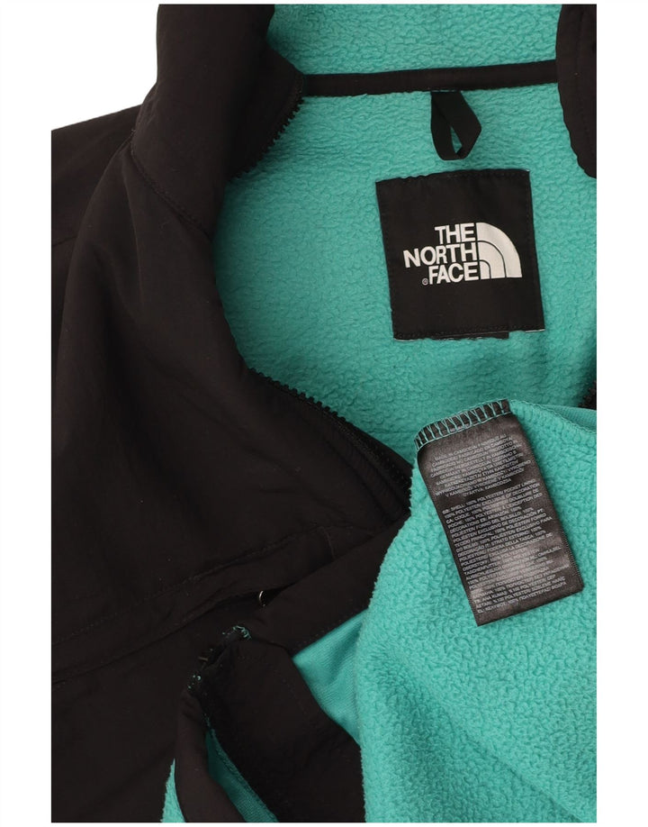 THE NORTH FACE Chaqueta polar para hombre UK 36 Small Turquesa Colorblock