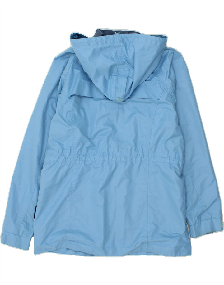 TARGET DRY Womens Hooded Rain Jacket US 12 Large Blue Polyester Vintage Target Dry and Second-Hand Target Dry from Messina Hembry 