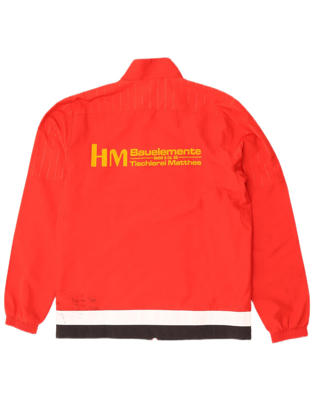 Adidas Hombre TSV Loccum Chándal Top Chaqueta Pequeña Rojo Colorblock Poliéster