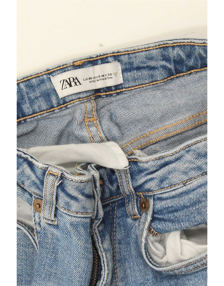 Zara Jeans Acampanados EU 40 Medium W30 L30 Azul
