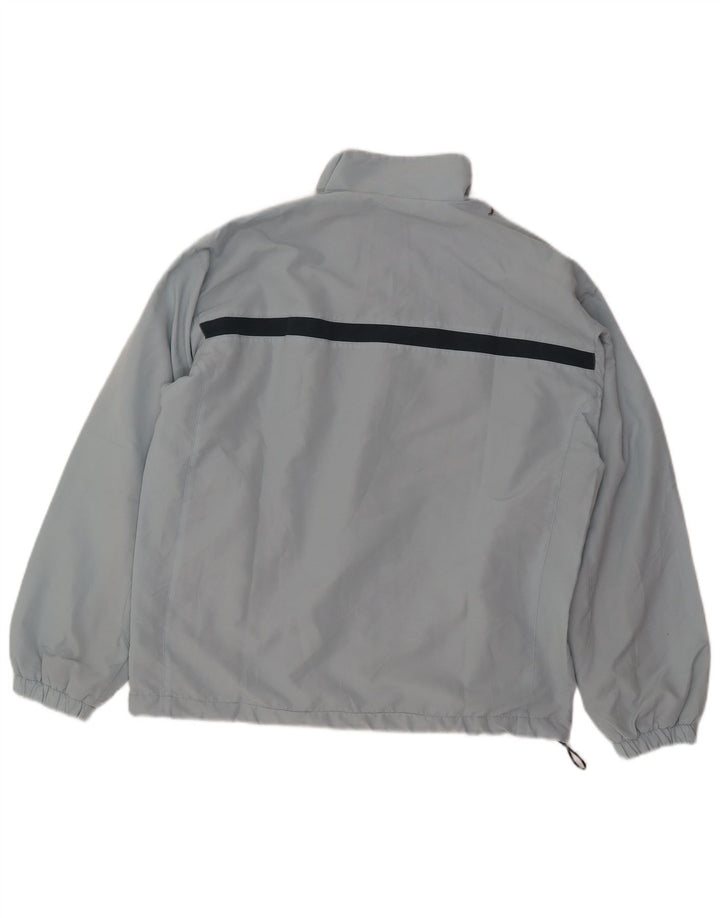 Diadora Hombre Chaqueta De Chándal Top Azul Medio Poliéster Color Block