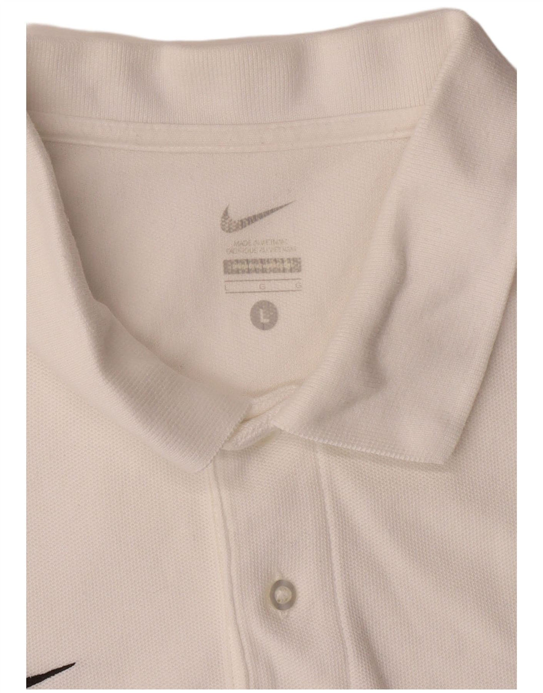Polo NIKE Hombre Grande Blanco