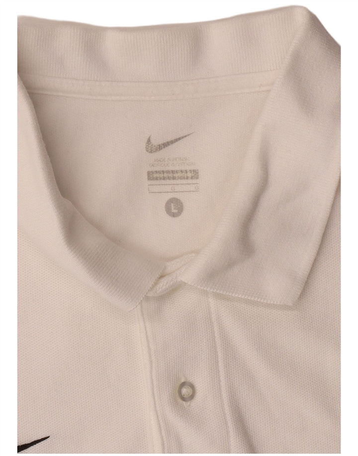 Polo NIKE Hombre Grande Blanco