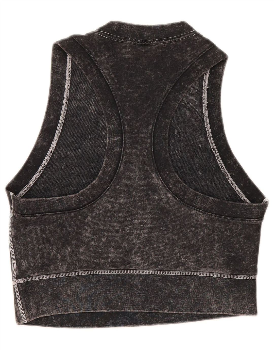 Nike Top corto sin mangas para mujer UK 10 Small Grey