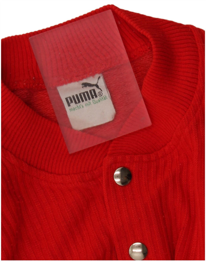 Puma Hombre Sudadera Jumper Grande Rojo