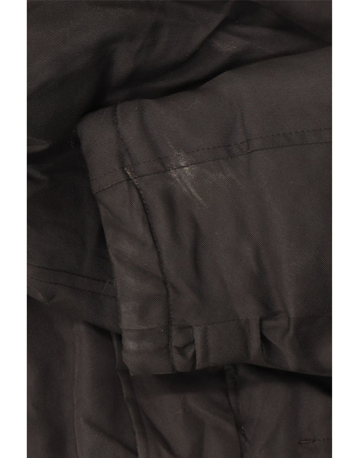 JACK & JONES Chaqueta parka con capucha para hombre UK 40 Large Black