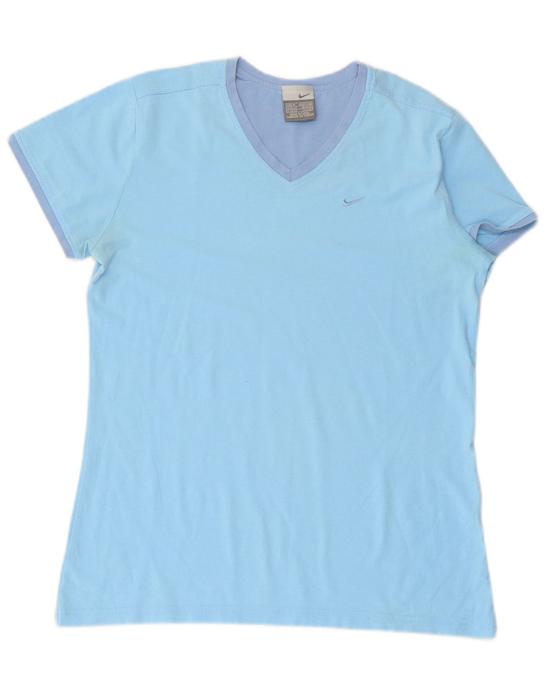 Camiseta NIKE Mujer Top UK 10/12 Azul Medio