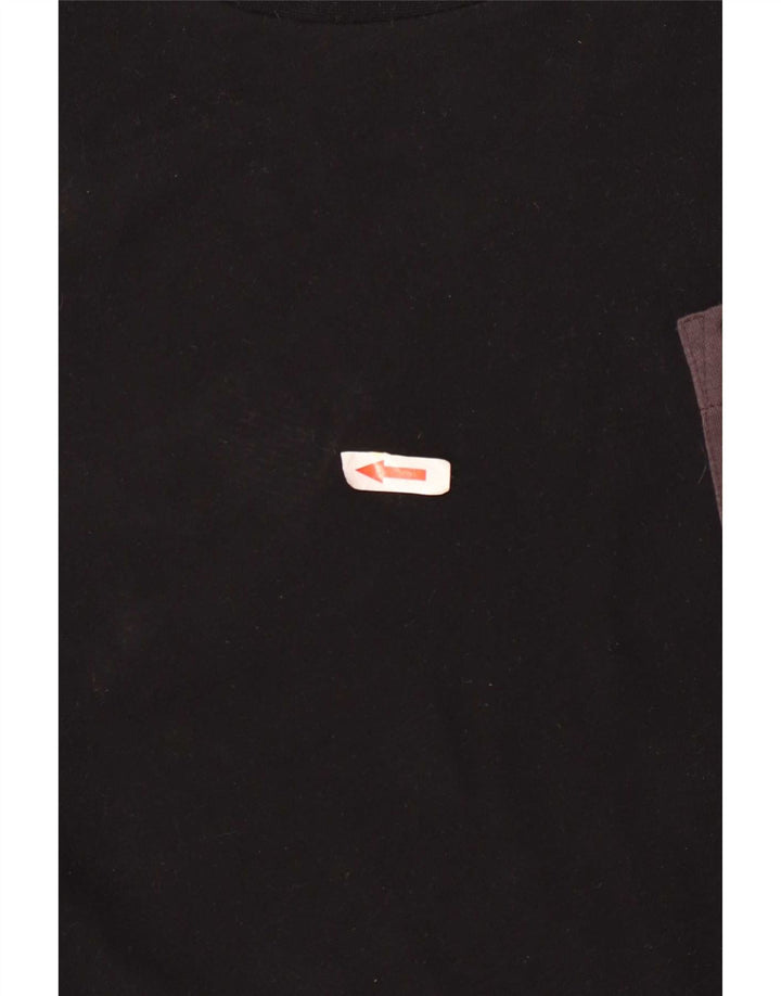 Lyle & Scott Camiseta para hombre Top Small Negro Poliéster