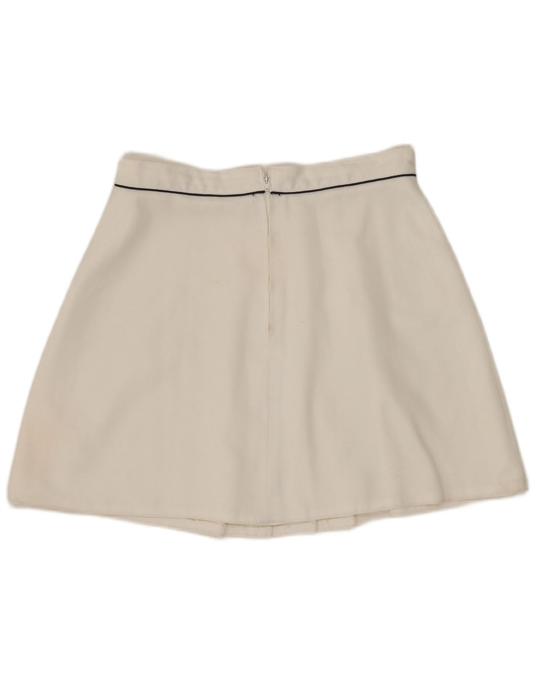 Falda de tenis para mujer Golden Team UK 42 Poliéster blanco mediano