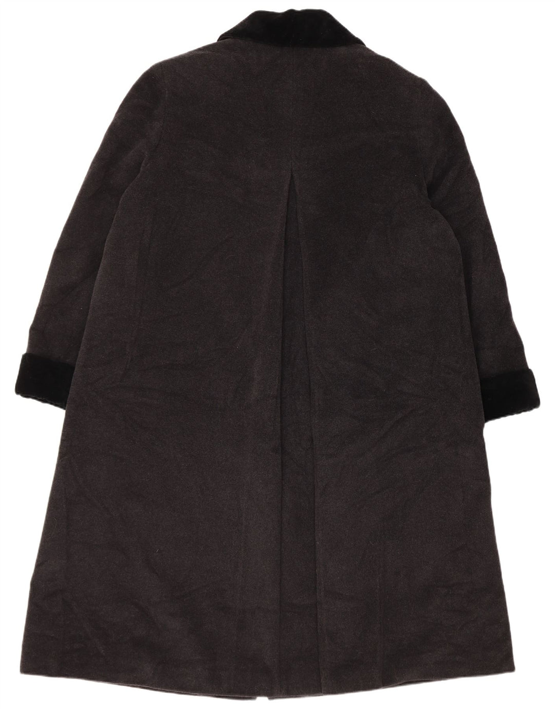 Delia Ferrari Abrigo holgado para mujer IT 45 Lana gris grande