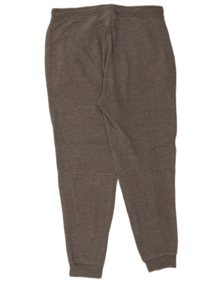 Dkny Hombre Pantalones De Chándal Con Gráfico Joggers De Algodón Moteado Gris Medio