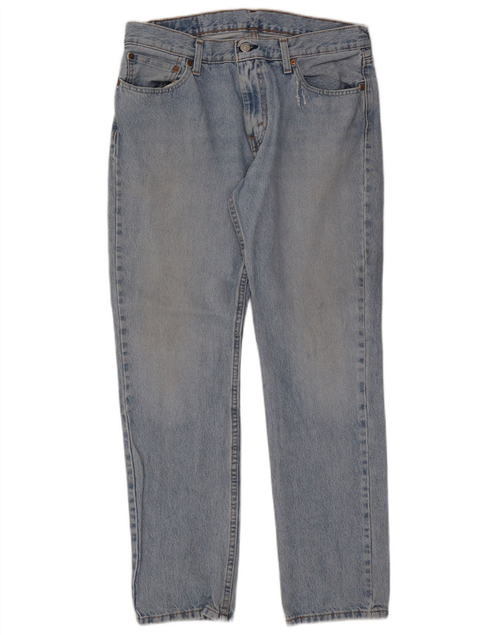 Levi's Hombre 511 Slim Jeans W33 L30 Algodón Azul