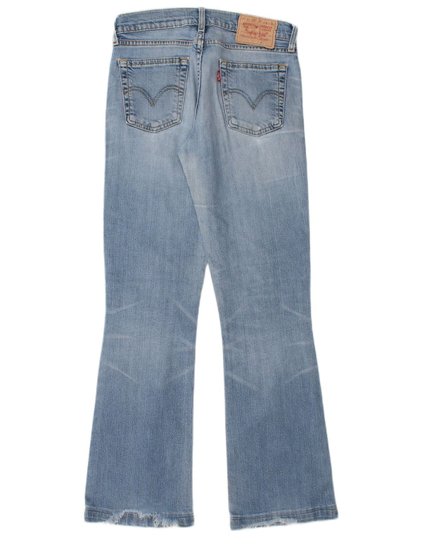 Levi's Womens Bootcut Jeans W30 L32 Blue Cotton